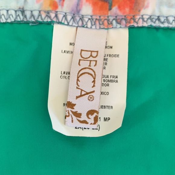 NWT BECCA ETC Plus Size Femme Flora Vintage Bikini Bottom - Picture 3 of 6